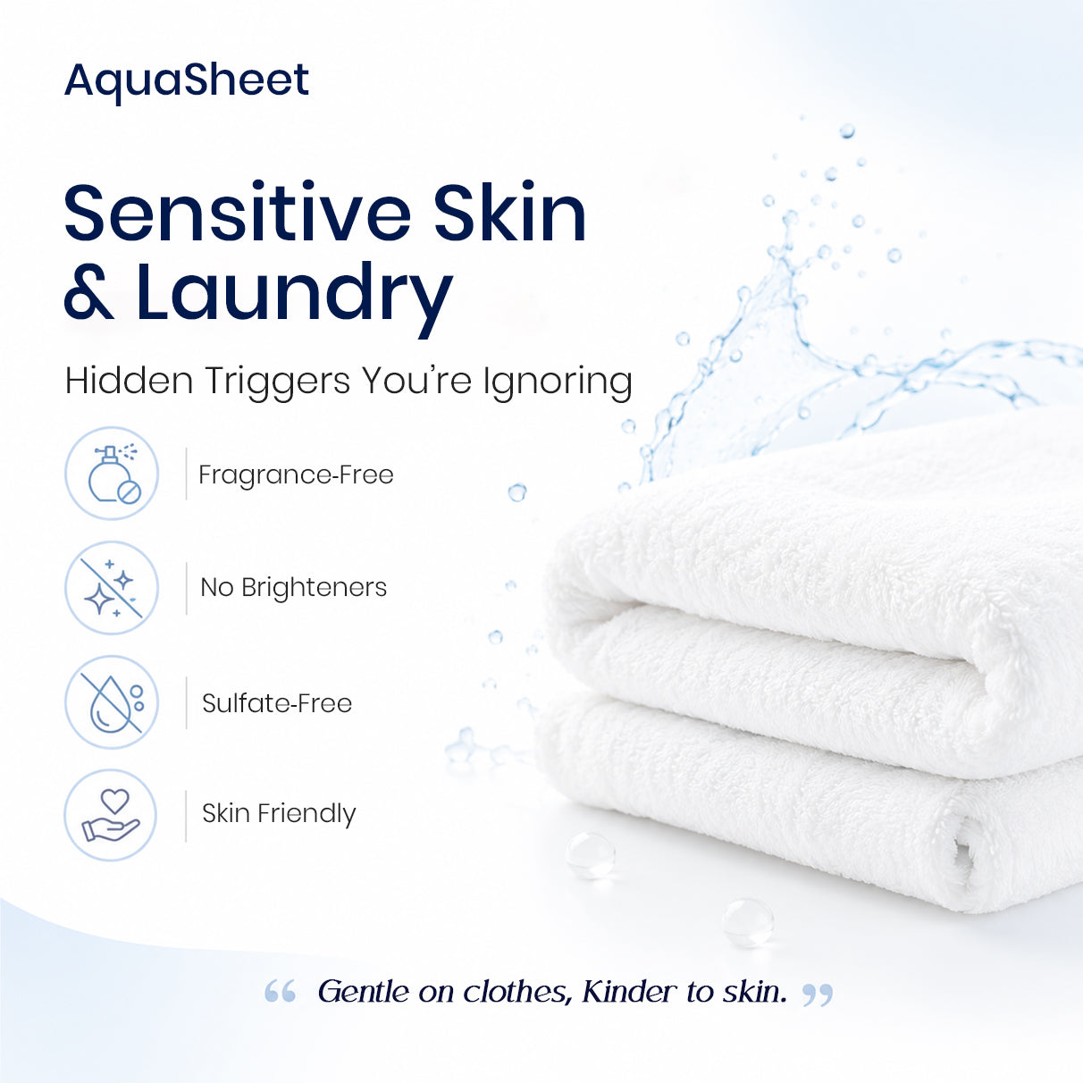 Sensitive Skin & Laundry: The Hidden Triggers You  Are Ignoring