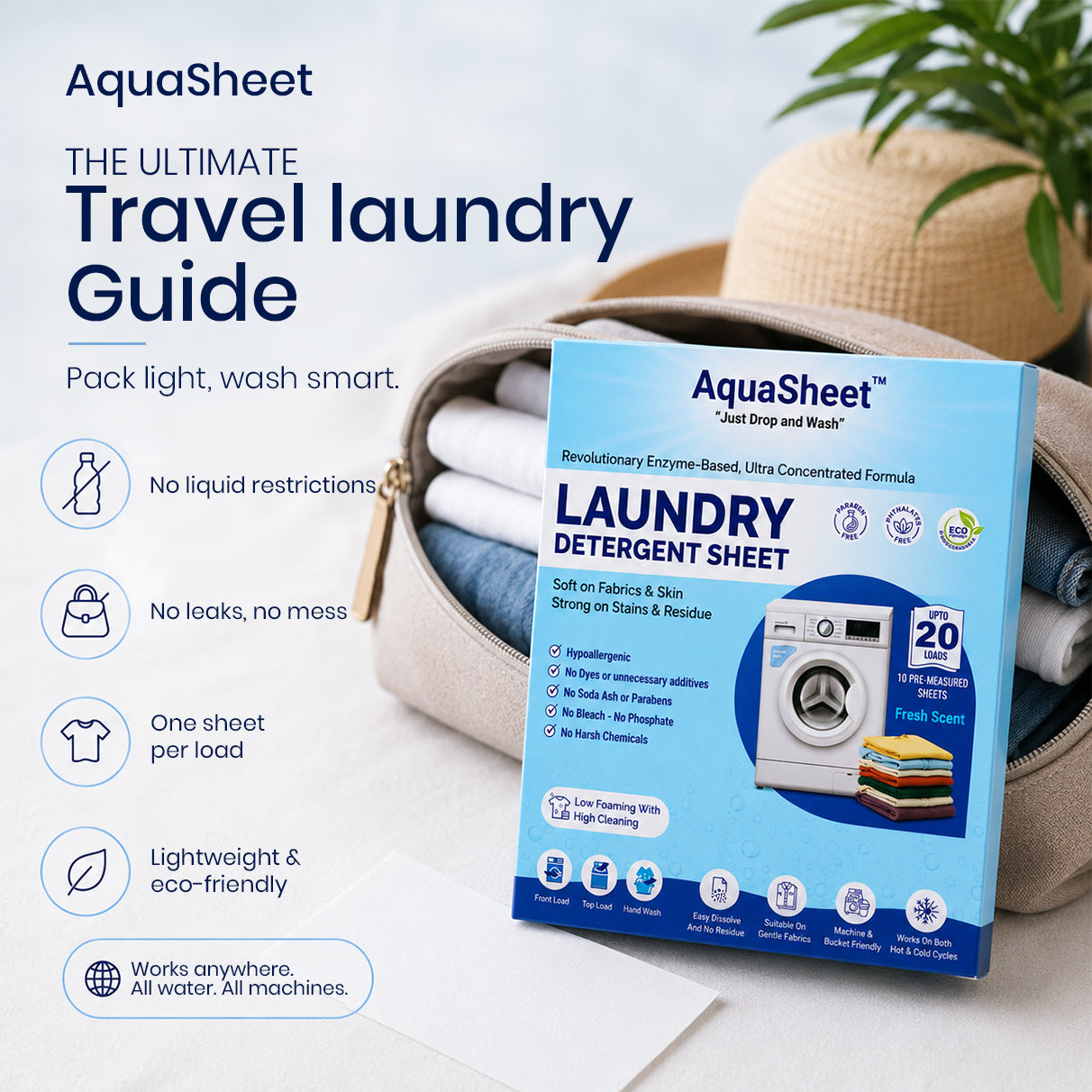 The Ultimate Travel Laundry Guide: Pack Light, Wash  Smart