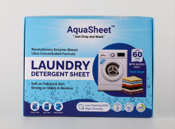 Mediox AquaSheet™ | Zero-Waste Laundry Detergent Strips