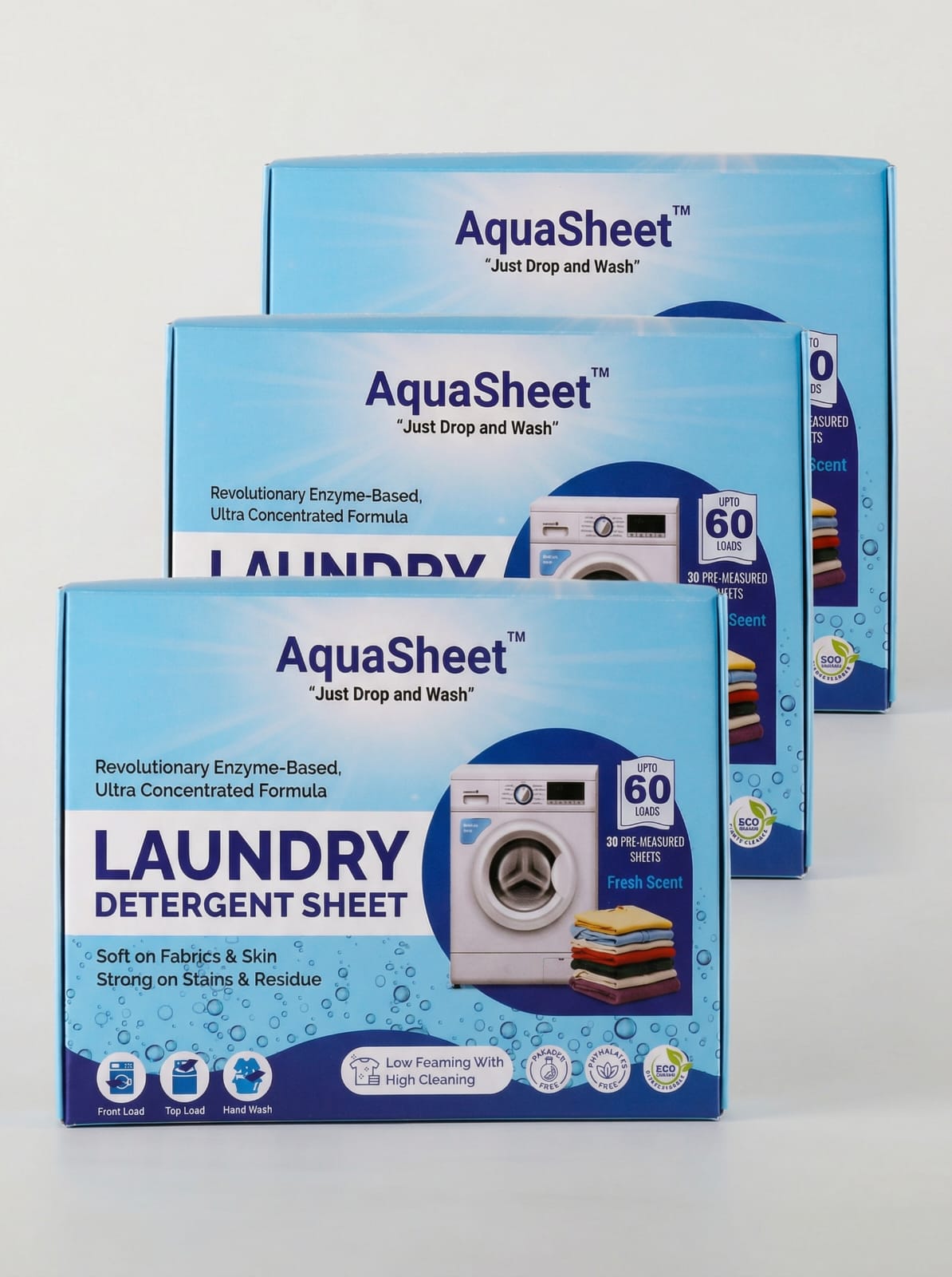 Mediox AquaSheet™ | Zero-Waste Laundry Detergent Strips