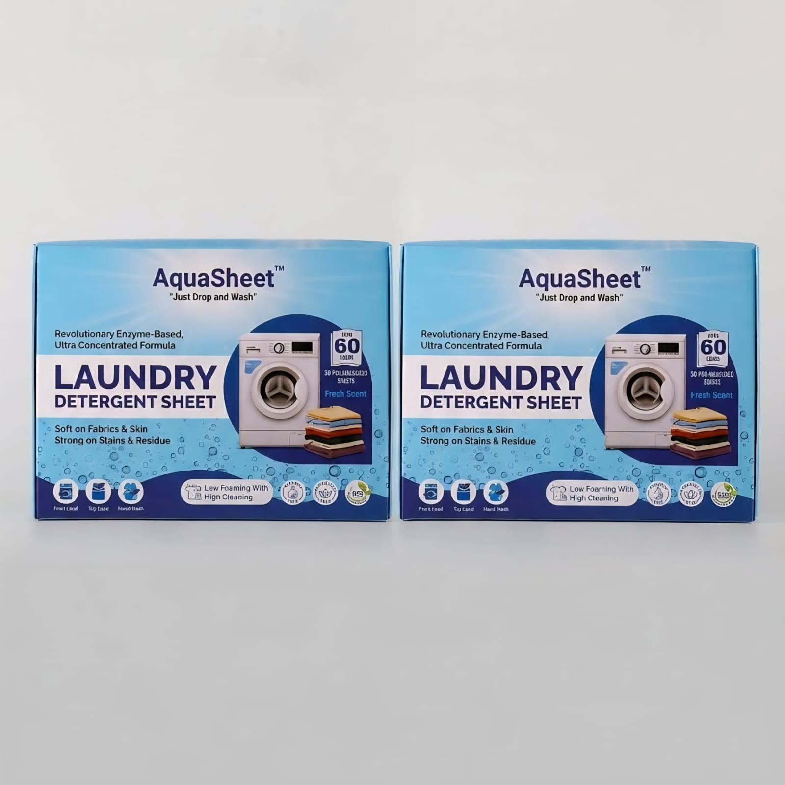 Mediox AquaSheet™ | Zero-Waste Laundry Detergent Strips